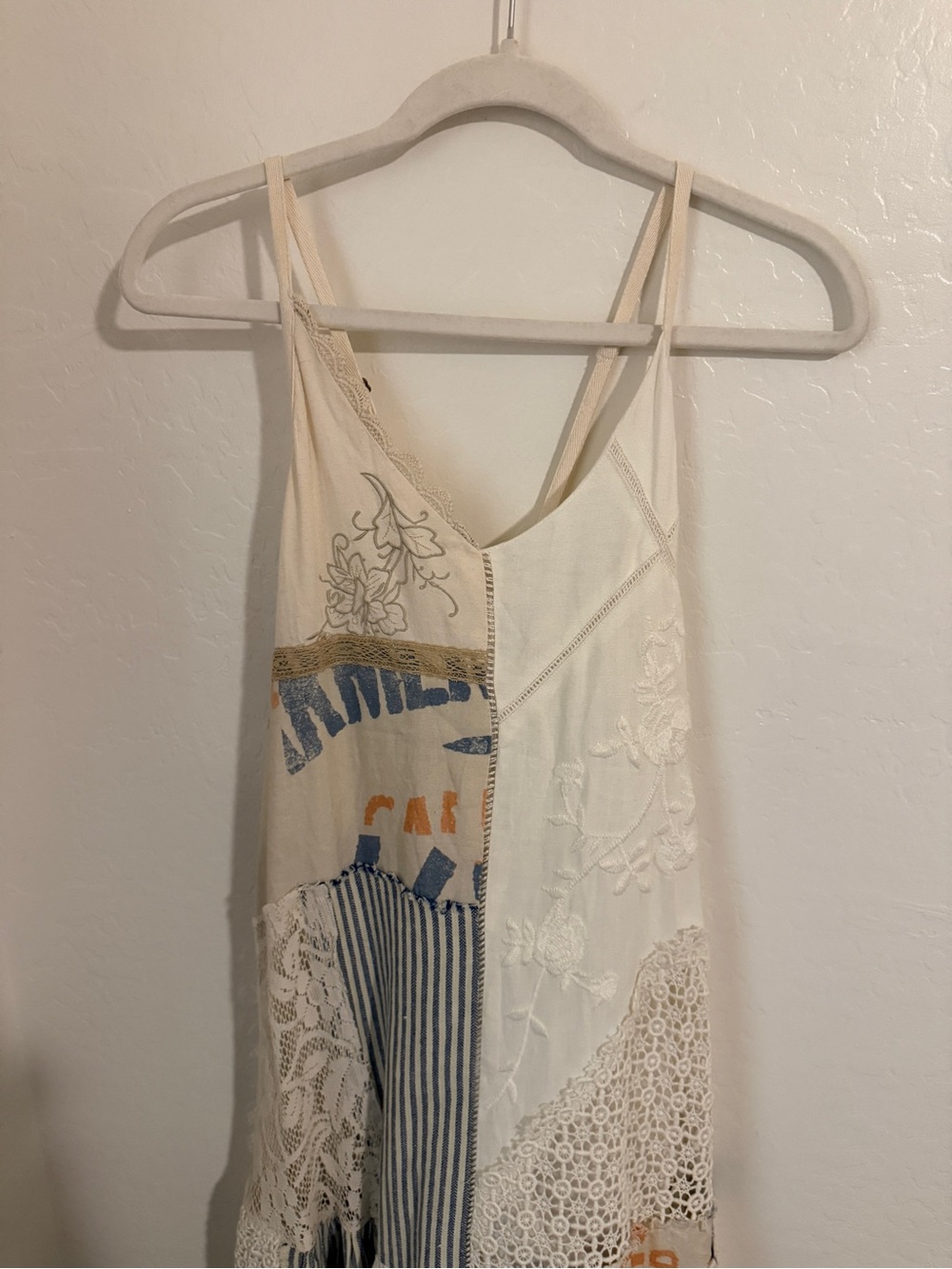 NWT Urban Outfitters Kimchi Blue Dorothy Patchwork Maxi Dress - Picture 5 of 7